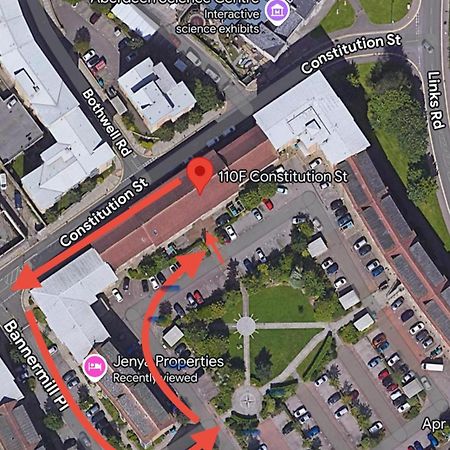 Comfortable, Self Contained 2 Double Beds Town Apartment Near Pittodrie Stadium أبردين المظهر الخارجي الصورة